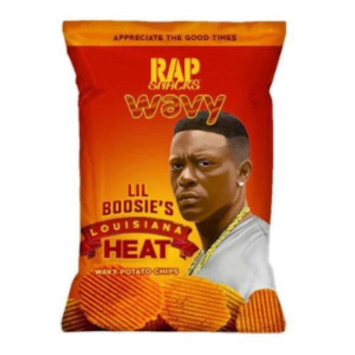 Chips: Rap Snacks - Lil Boosie's Louisiana Heat Potato Chips 71g