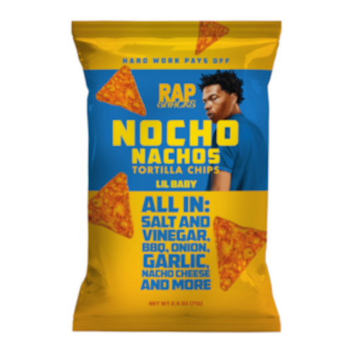 Chips: Rap Snacks - Lil Baby 'All In' Nacho Nachos 71g