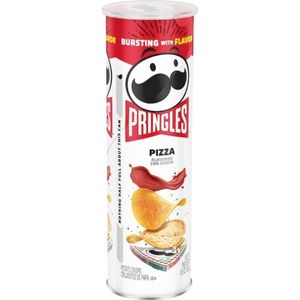 Chips: Pringles - Pizza Flavoured Potato Crisps