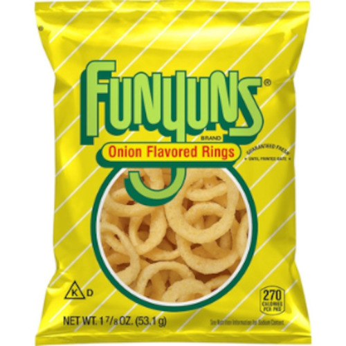 Chips: Funyuns Onion Flavoured Rings 53.1g