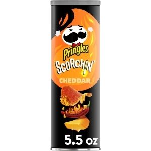 Chips: Pringles - Scorchin' Cheddar