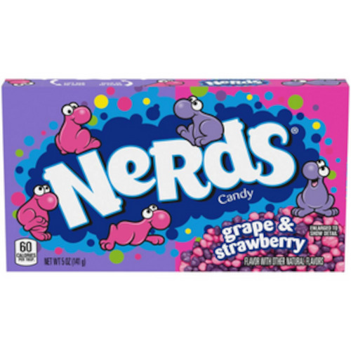 Nerds Grape/Strawberry Theatre Box