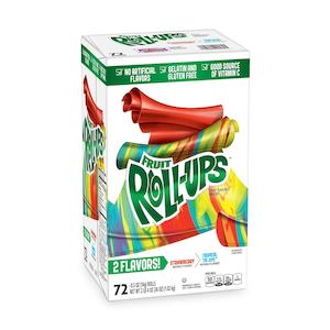 Bulk Candy: Fruit Roll Ups Variety Pack 72ct