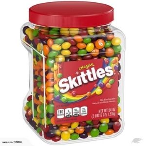 Bulk Candy: Skittles Bulk Jar 1.53kg