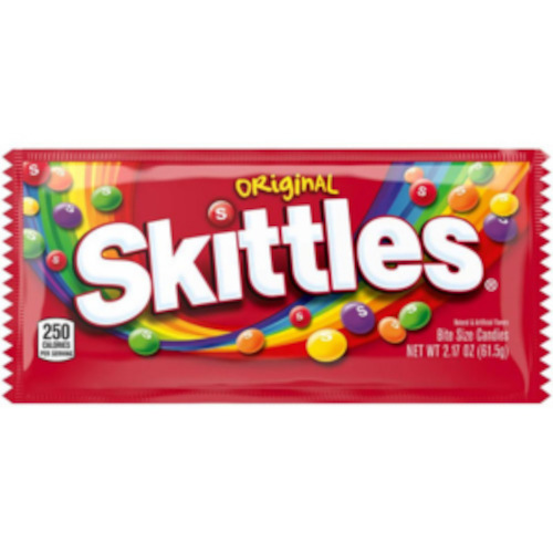 American Skittles Original  61g Candy Packet