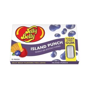 Gum Mints: Jelly Belly Sugar Free Gum Island Punch