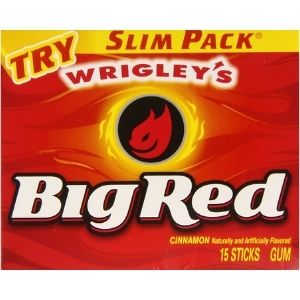 Gum Mints: Big Red Gum Slim Pack 1ct