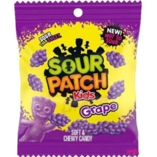 Sour Patch Kids GRAPE Peg Bag