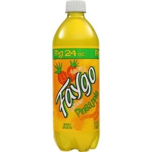 12 24 Pack Drinks: Faygo Pineapple - 680ml -24pk