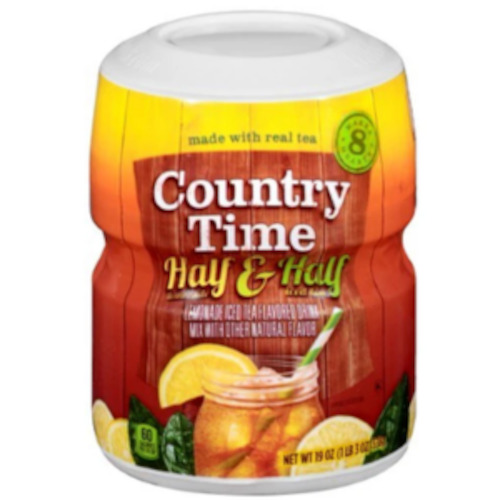 Country Time HALF & HALF Lemonade Mix 1.18LB (538g)