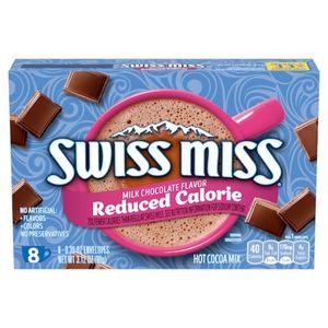 Sachet Drinks: Swiss Miss Hot Chocolate Reduced Calories 88g