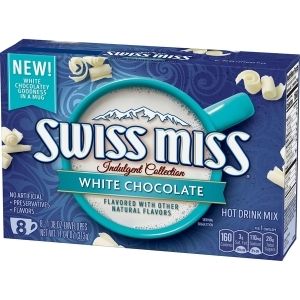 Sachet Drinks: Swiss Miss Indulgent White Hot Chocolate 8pk per box