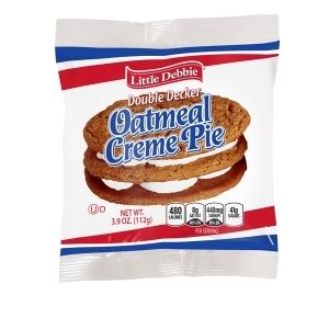 Little Debbie Double Decker Oatmeal Cookie