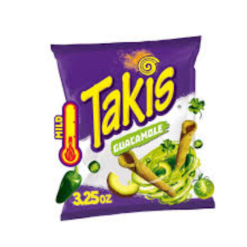 Takis - GUACAMOLE Rolled Tortilla Chips 3.25oz (92g)