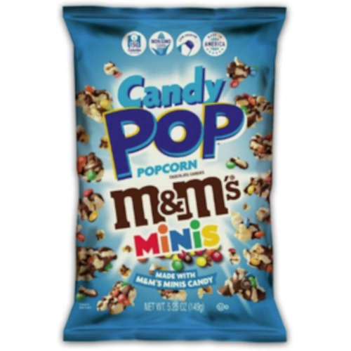 Candy Pop M&M MINIS Popcorn 5.25oz (149g)