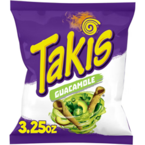 Takis - GUACAMOLE Roll Tortilla Chips 3.25oz (92g) 20ct