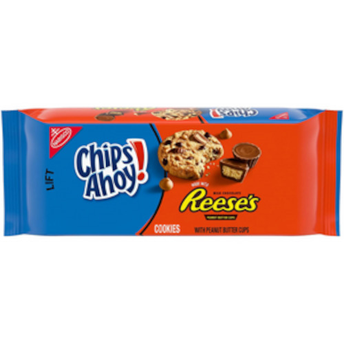 Chips Ahoy Original Cookies made with Reese's Cups (blue) (Dated September 24)