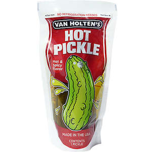 Van Holten's LARGE HOT & SPICY Pickle in a Pouch