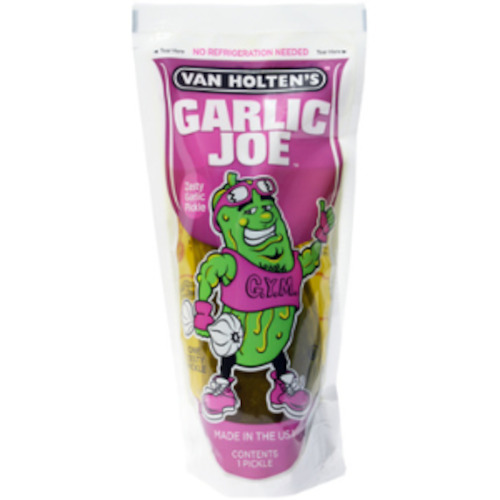 Van Holten's Garlic Joe Jumbo Pickle in a Pouch