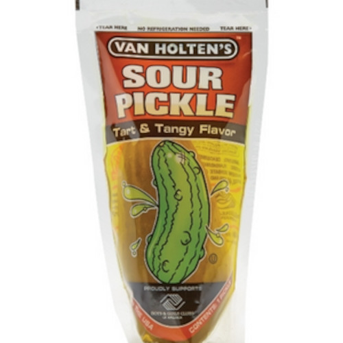 Pickles: Van Holten's LARGE Sour Pickle