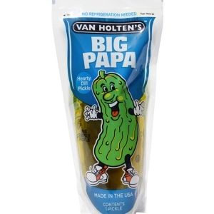 Pickles: Van Holtens BIG PAPA Pickle in a Pouch 12ct