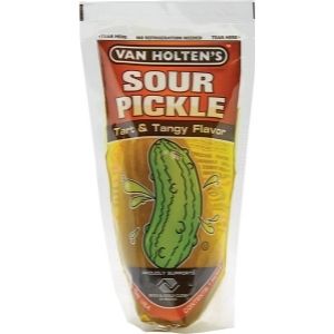 Pickles: Van Holtens Jumbo Dill Pickle - Sour Pouch