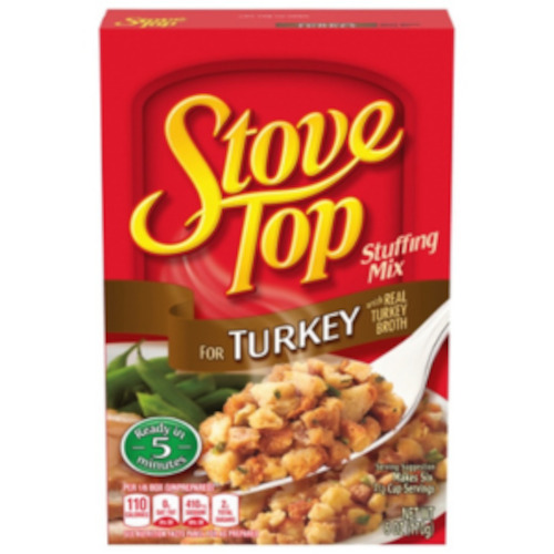 Ready Meals: Kraft Stove Top TURKEY Stuffing Mix