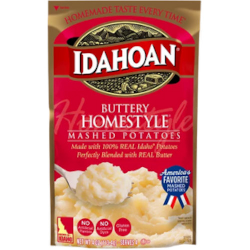 Ready Meals: Idahoan Mashed Potatoes BUTTERY  Homestyle 113g (4oz)