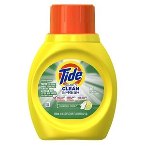 Cleaning And Personal Hygiene: Tide Liquid Laundry Detergent 739ml