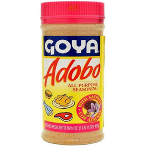 Barbecue: Goya Adobo Seasoning with Azafran (SAFFRON) 8oz (226g)