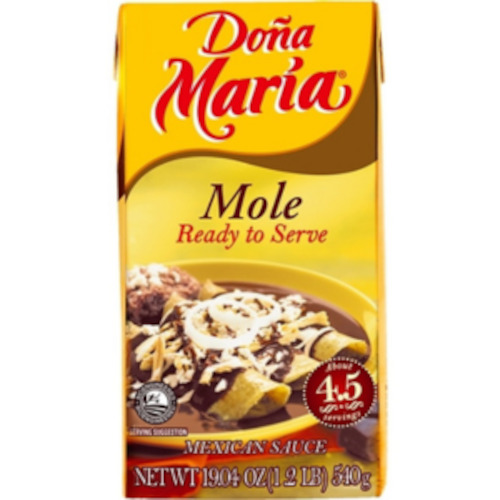 Mexican: Dona Maria Ready To Serve Mole 19oz (538g)