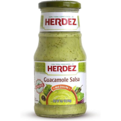 Herdez Guacamole Salsa 15.7oz (445g) (medium)
(Dated Sep 24)