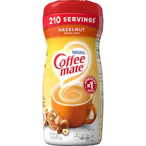 Coffee Creamers: Coffee Mate - Hazelnut Powdered Creamer