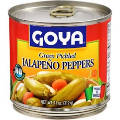 Latino Seasoning: Goya Pickled Whole Jalapenos 312g