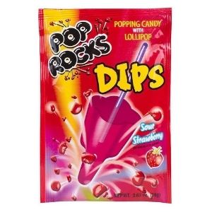 Pop Rocks Sour Strawberry Dip