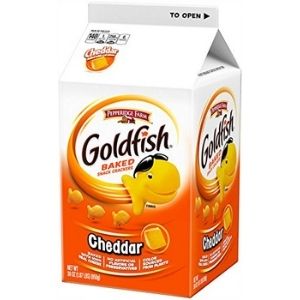 Crackers: Pepperidge Farms Goldfish Crackers Cheddar 26.3oz (745.5g) CARTON