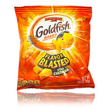 Crackers: Goldfish Crackers Flavor Blasted Xtra Cheddar 26g