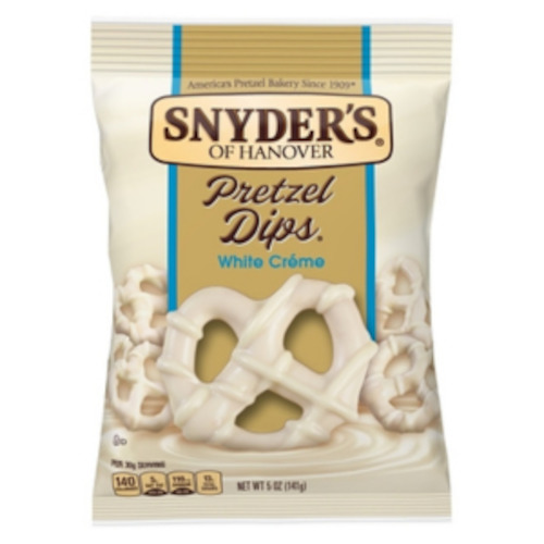 Pretzels: Snyders of Hanover White Chocolate Dipped Pretzels 5oz