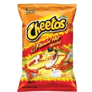 Cheetos: American Cheetos Flamin' Hot 28g