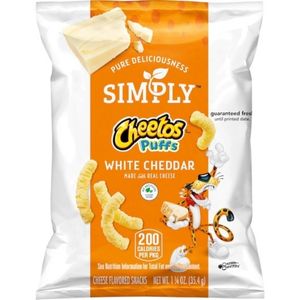 Cheetos: Cheetos Puffs White Cheddar 35.4g (1.25oz)