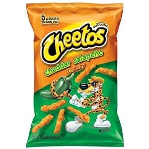 Cheetos: American Cheetos Jalapeno Cheddar 56g