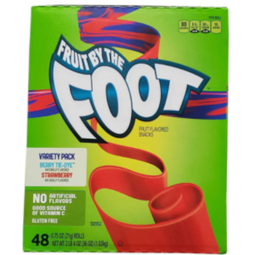 Dated May/ July 2024  - Fruit by the Foot Variety Pack 48ct