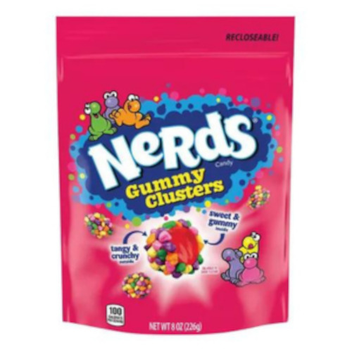 Nerds Gummy Clusters STAND UP Pouch  226g