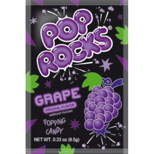 Pop Rocks Popping Candy - Grape