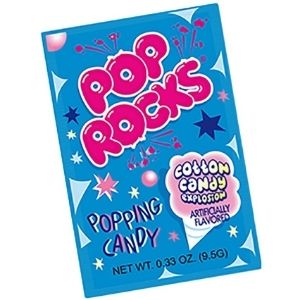 Popping Candy: Pop Rocks Packet Sachet - Cotton Candy Explosion