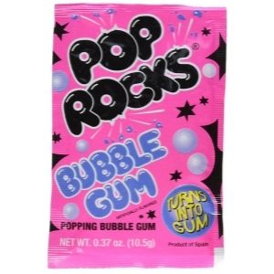 Pop Rocks Packet Sachet  - Crackling Gum