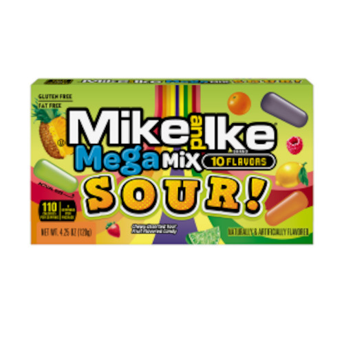 Mike & Ike Mega Mix Sour Theatre Box (date May 24)