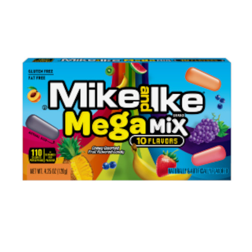 Mike & Ike Mega Mix (10 Flavours) Theatre Box