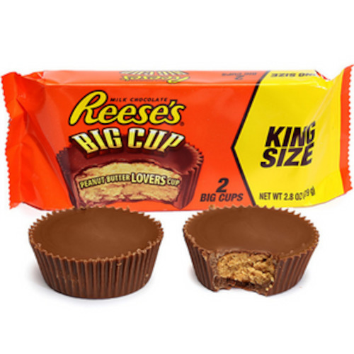 Reeses: Reese's KING SIZED Cups - two per packet