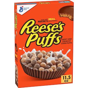 Reeses: Reese's Peanut Butter Puff Cereal